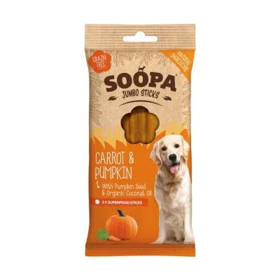 Soopa JUMBO Dentals CARROT & PUMPKIN