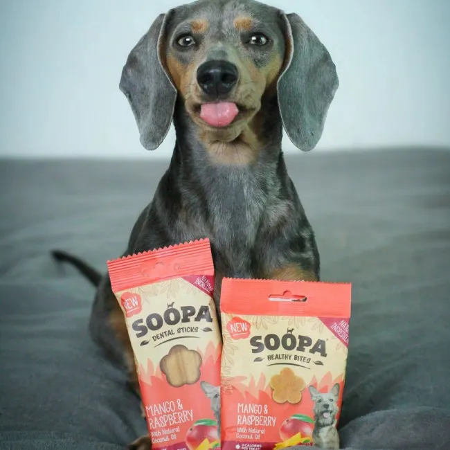 Soopa Bites MANGO & RASPBERRY