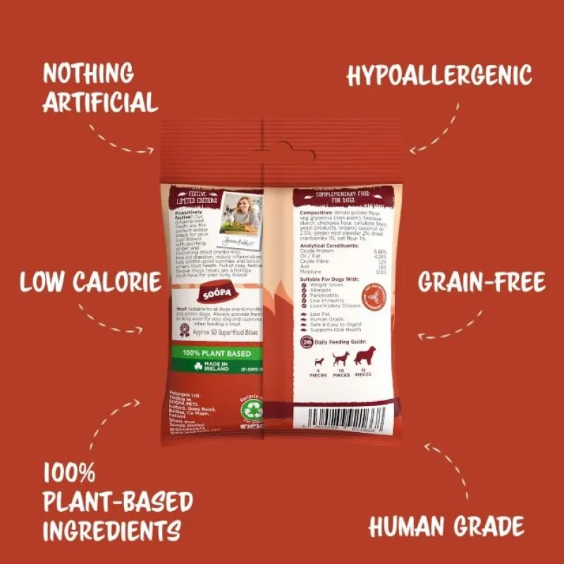 Soopa Bites GINGERBREAD BISCUIT