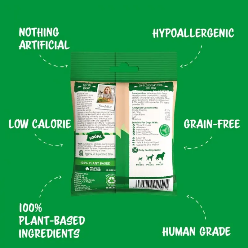 Soopa Bites Watermelon & Apple 